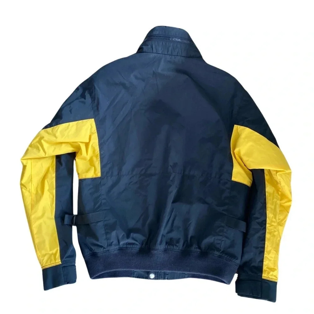 Polo by Ralph Lauren Vintage Fleece LinedHooded Windbreaker Black Jacket - Picture 5 of 8